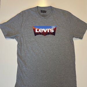 Levi's Gray Graphic Tee